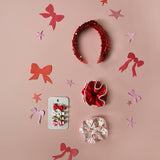 Festive Mini Bow Clips