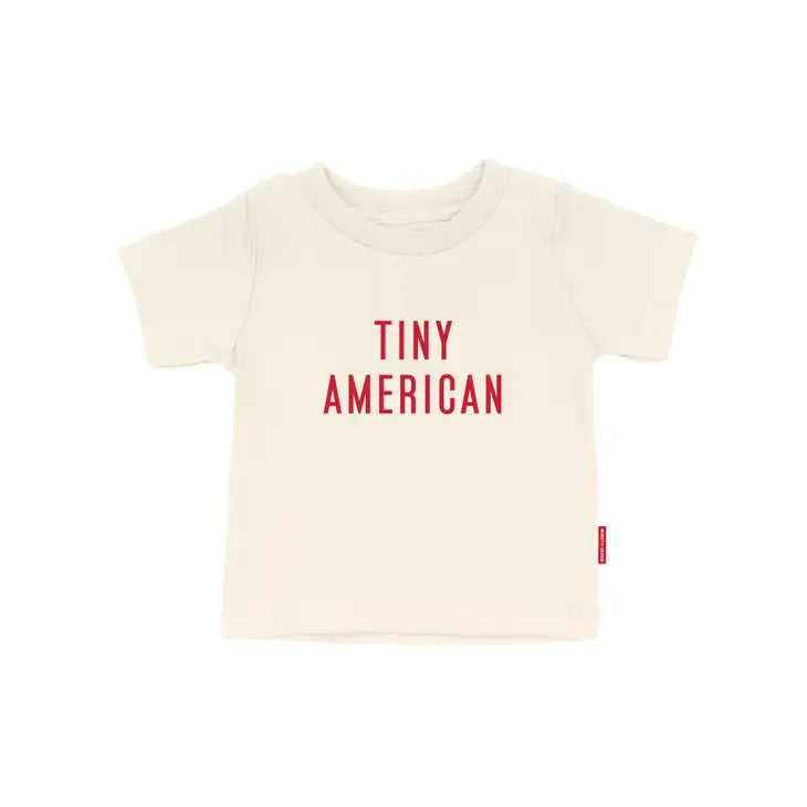 Tiny American - Kids T-Shirt, 4th of July, USA Toddler Tee