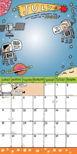 Kid’s Awesome Activity Wall Calendar 2027