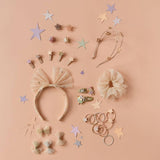 Shimmer Tulle Ruffle Scrunchie