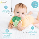 Broccoli Crinkle Baby Teether