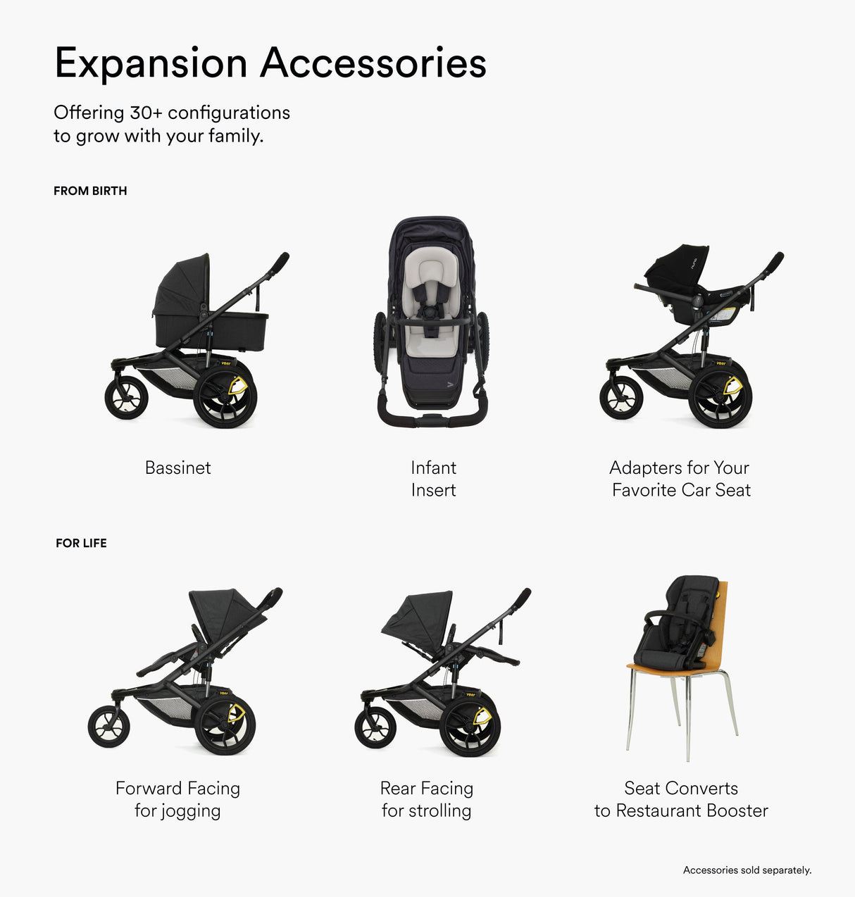 Veer Switch & Jog Jogging Stroller (Switchback Seat & Jog Frame)