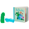 Baby & Toddler Finger Toothbrush - 2 Pack & Mini Book