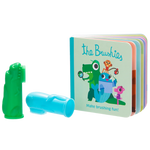 Baby & Toddler Finger Toothbrush - 2 Pack & Mini Book