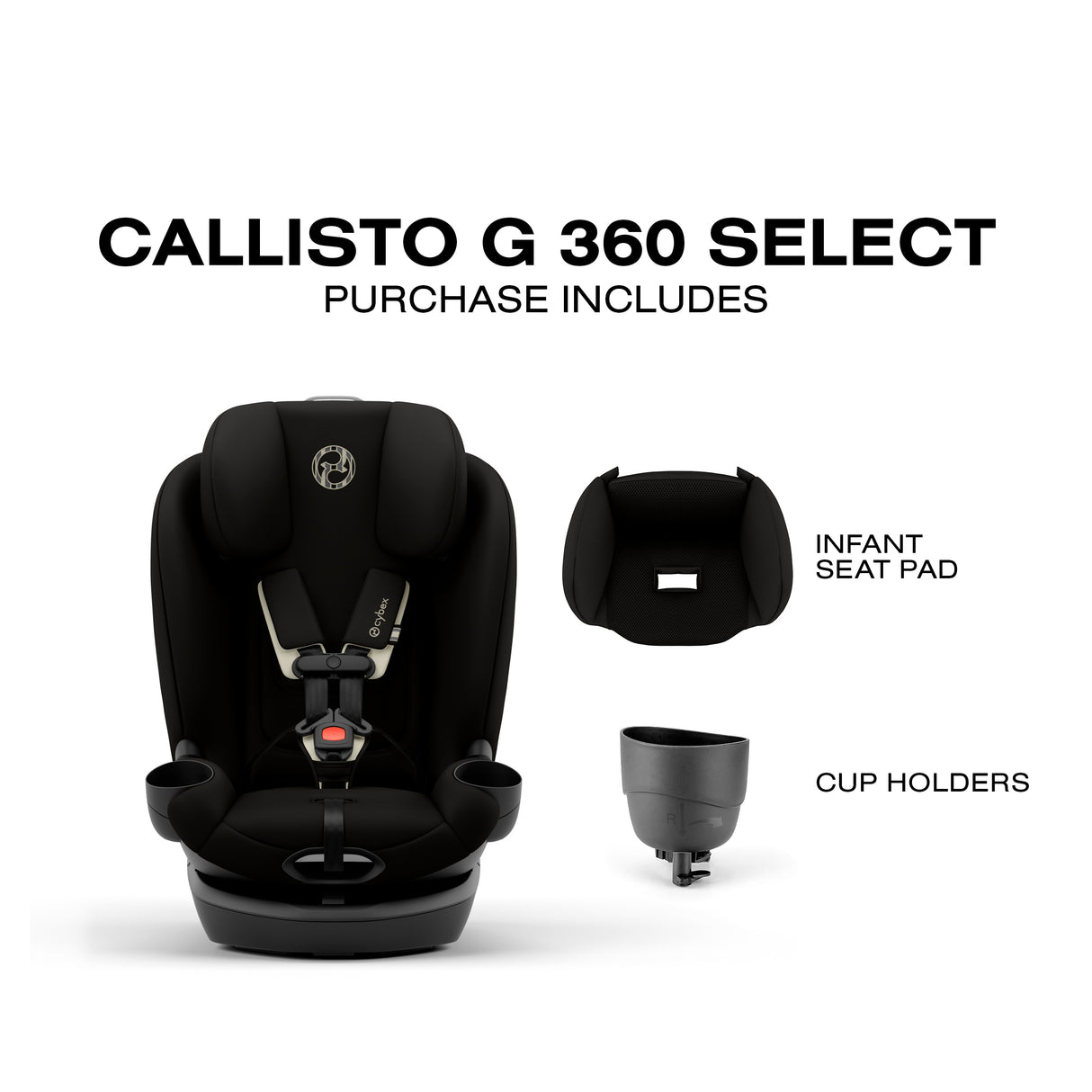 Callisto G 360 Select All-in-One Rotating Car Seat