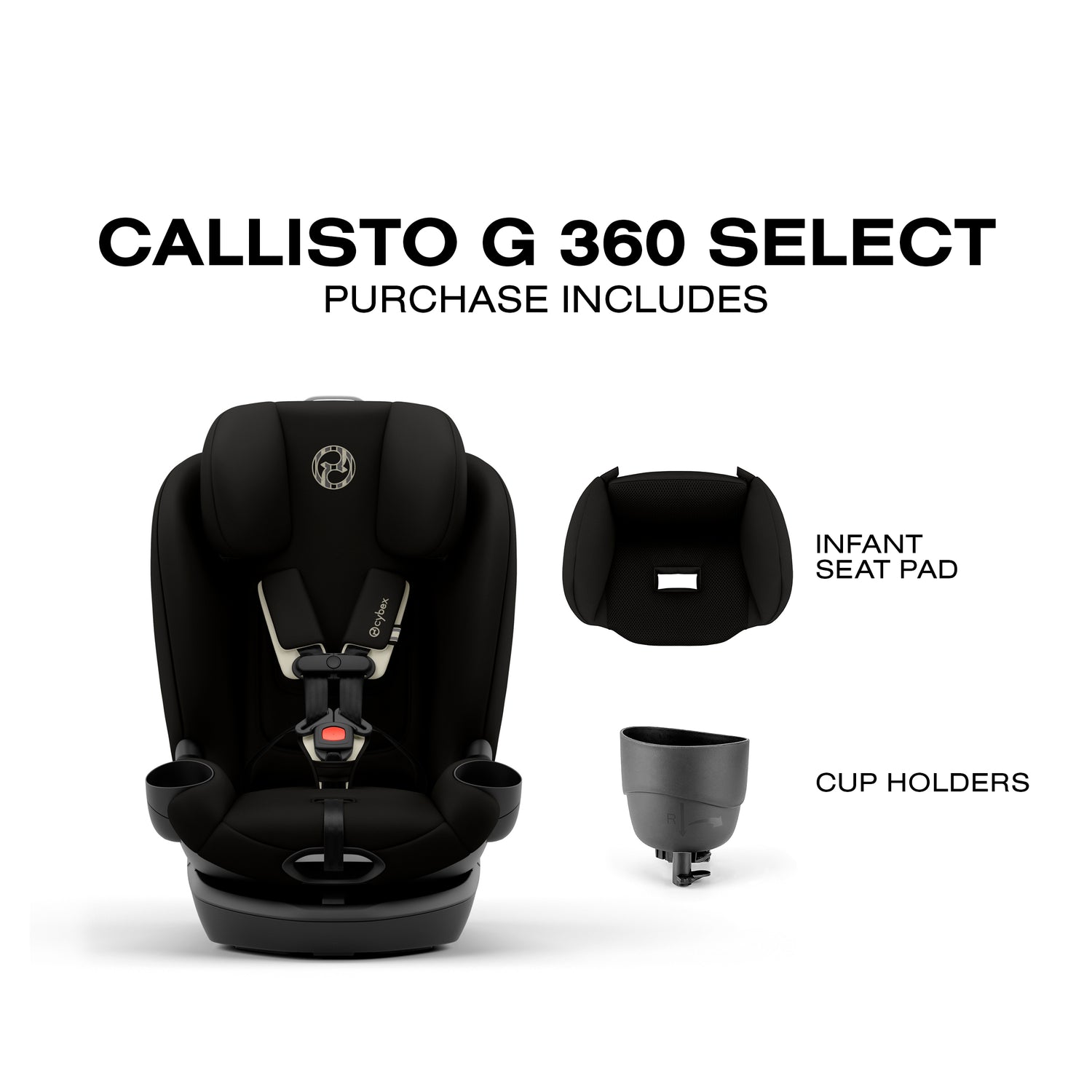 Callisto G 360 Select All-in-One Rotating Car Seat