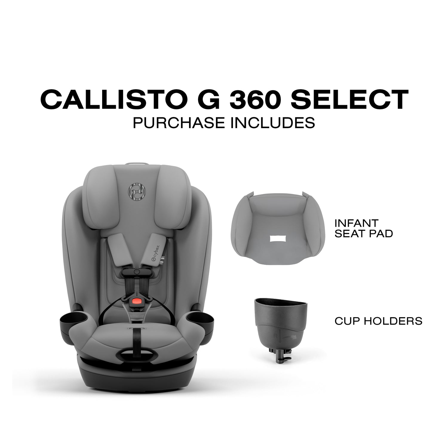 Callisto G 360 Select All-in-One Rotating Car Seat