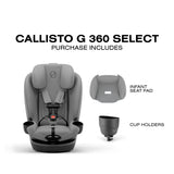 Callisto G 360 Select All-in-One Rotating Car Seat