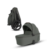 Silver Cross Cove 2 Compact Bassinet in Pewter