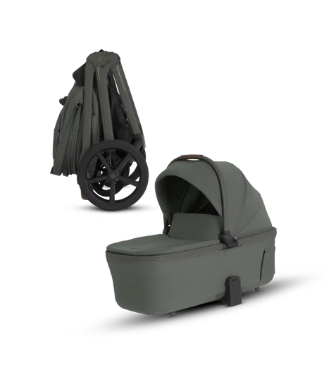 Silver Cross Cove 2 Compact Bassinet in Pewter