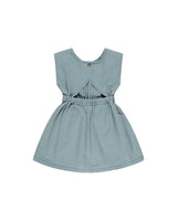 DENIM MINI DRESS || OCEAN