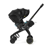 Doona X Summer Canopy - Nitro Black on stroller