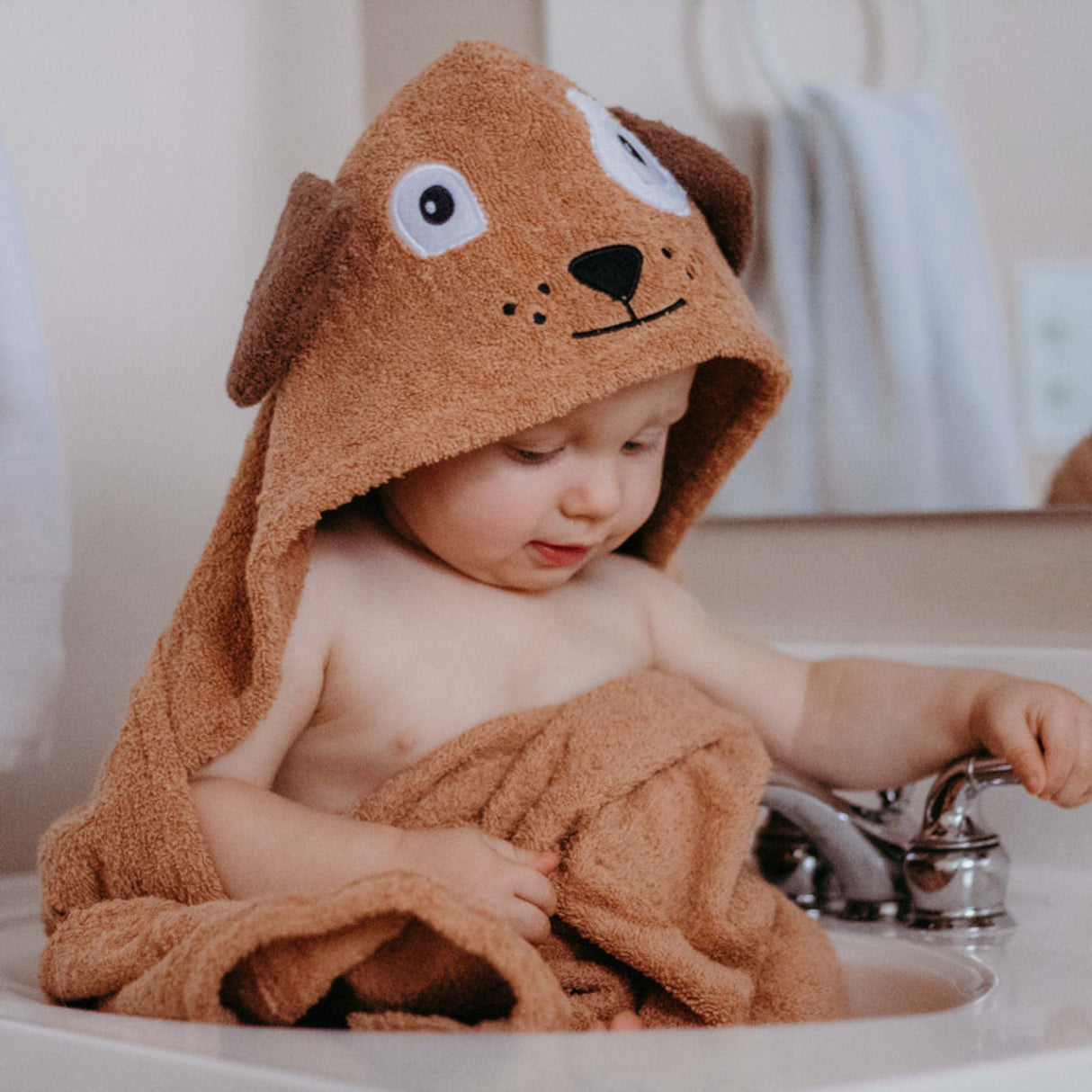 Yikes twins Hooded Towel