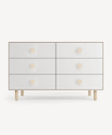 6 Drawer Dresser - Dot - Birch