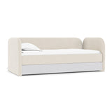 Dove Grey Boucle Trundle Fabric (Performance Boucle)