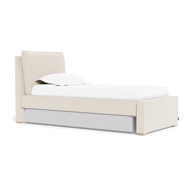 Dove Grey Boucle Trundle Fabric (Performance Boucle)