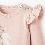 Elegant Baby Meadow Mouse Jumpsuit - Pink