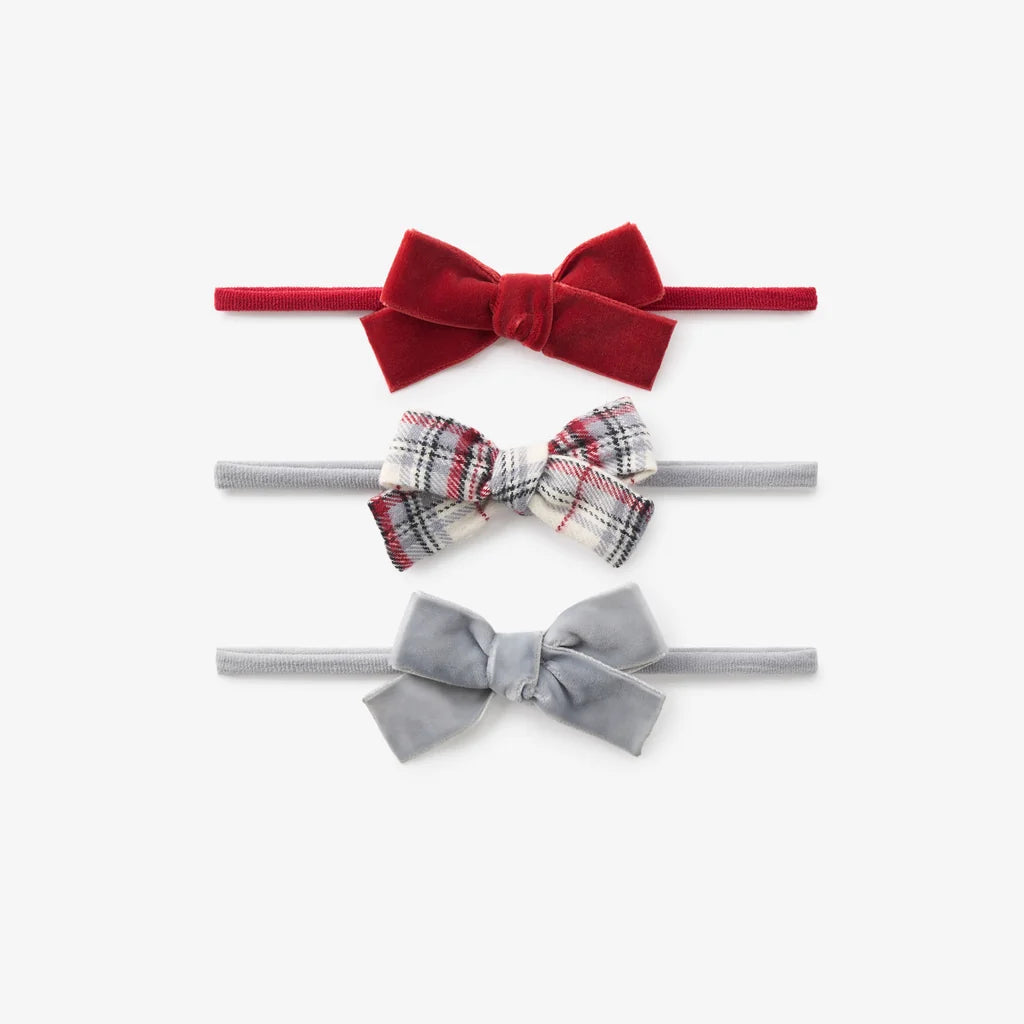 Langley Tartan + Velvet Headband