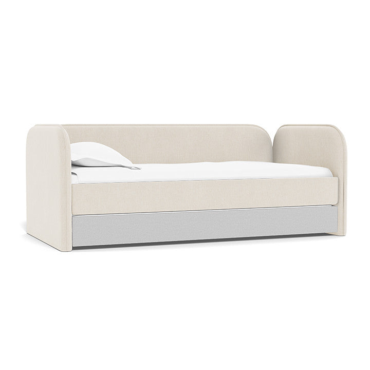 Fog Grey Trundle Fabric (Performance Heathered)