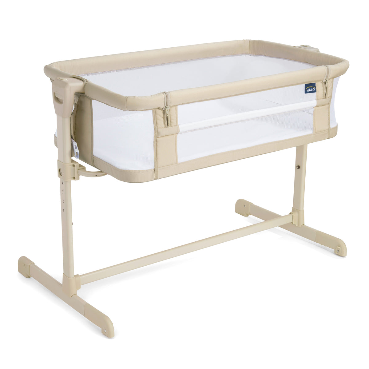Halo 2-in-1 Bedside Bassinet Sleeper in Oat