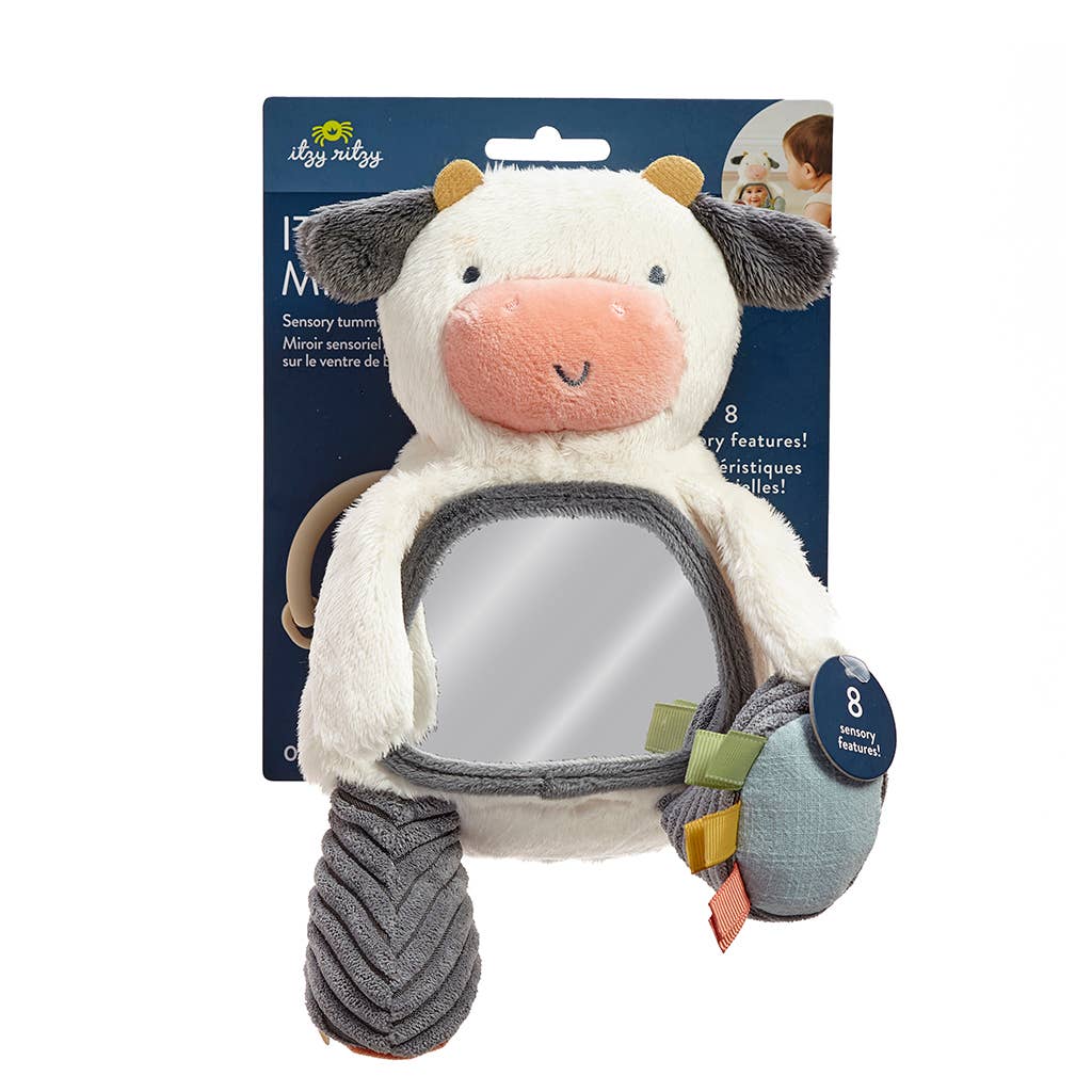 Itzy Bitzy Mirror, a baby-friendly mirror toy