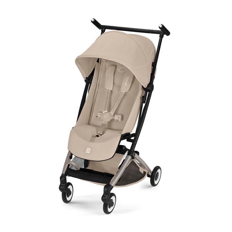 cybex LIBELLE アーモンドベージュ　ハンドカバー付き Cybex Libelle Compact Travel Stroller | Carry-On Ready – Tadpole