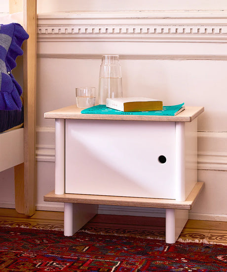 ML night stand with modern design, compact bedside table ideal for kids’ rooms