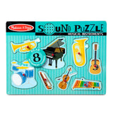 Melissa & Doug Musical Instruments Sound Puzzle 8pc