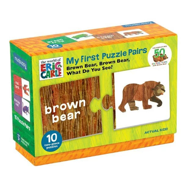 My First Puzzle Pairs: The World Of Eric Carle(TM) Brown Bear, Brown Bear, What Do You See? (Toy)
