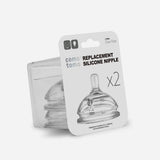 Comotomo Replacement Nipples 2-pack
