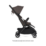 Silver Cross Nia Chocolate stroller side view
