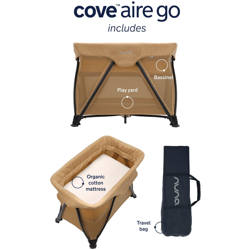 Nuna cove aire bassinet & travel crib online