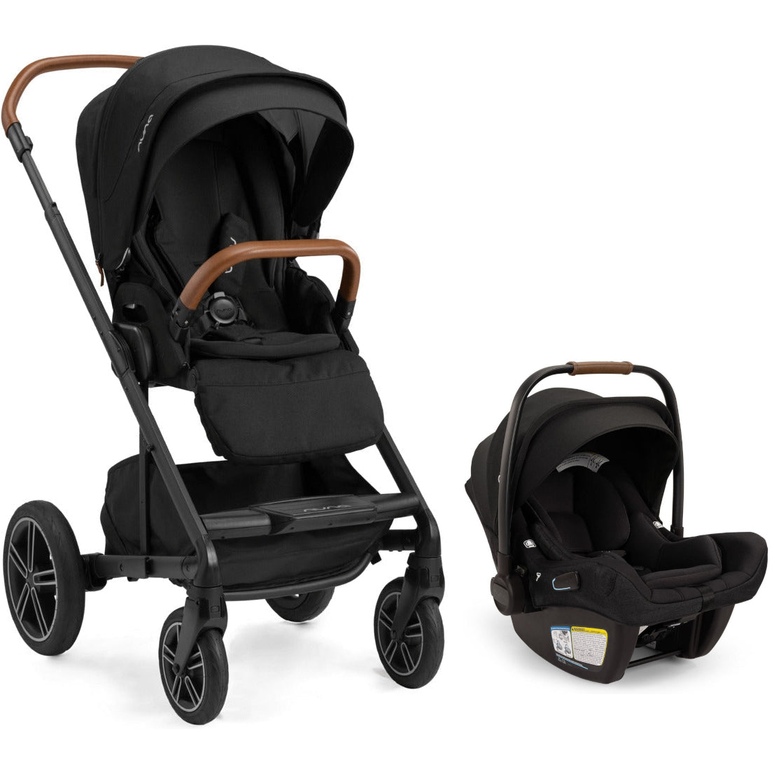 Nuna MIXX Next Stroller + PIPA Aire RX Infant Car Seat Travel System