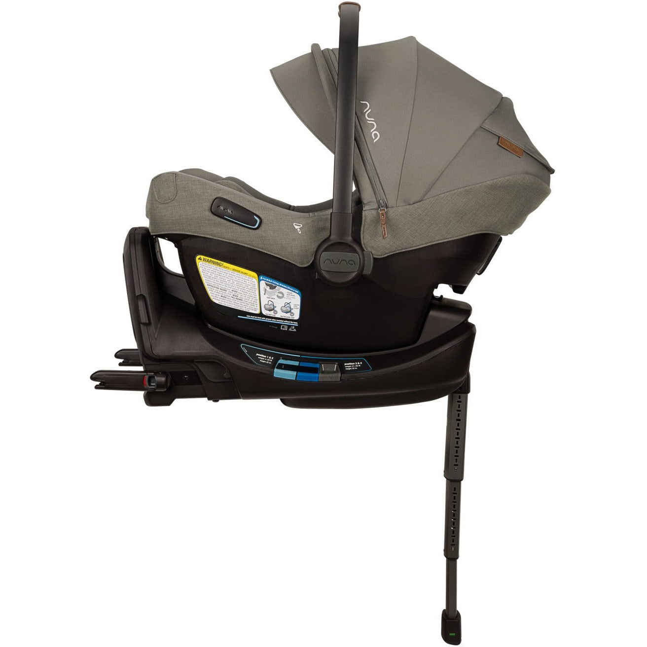 Nuna PIPA Aire RX Infant Car Seat + RELX Base