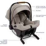 Nuna Trvl Next Stroller + Pipa Urbn Travel System