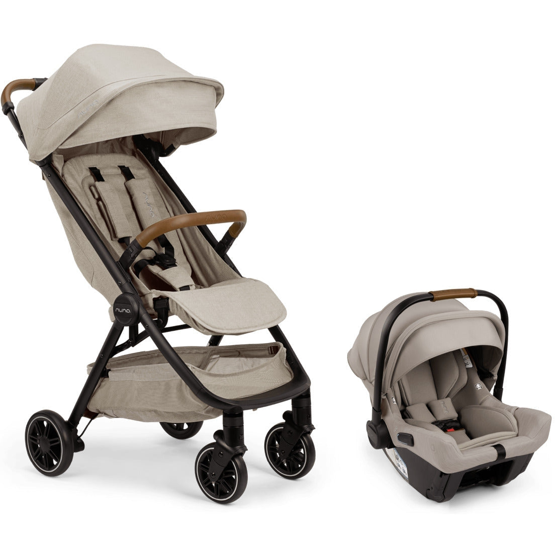 Nuna Trvl Next Stroller + Pipa Urbn Travel System