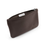 Nuna Leatherette Stroller Organizer Cocoa removable zippered pouch