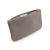 Nuna Leatherette Stroller Organizer Taupe removable zippered pouch
