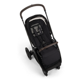 Nuna TRIV LX Stroller in Caviar - overhead view of seat