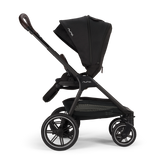 Nuna TRIV LX Stroller in Caviar - profile parent-facing