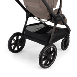 Nuna TRIV LX Stroller in Cedar - basket and wheels