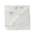 Pehr baby blanket with cute elephant design, soft and cozy for swaddling and comforting babies


