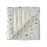  Pehr quilted chambray baby blanket, soft and cozy, perfect for year-round use