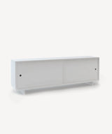 Perch full-size console table with modern design, perfect for nursery or entryway storage