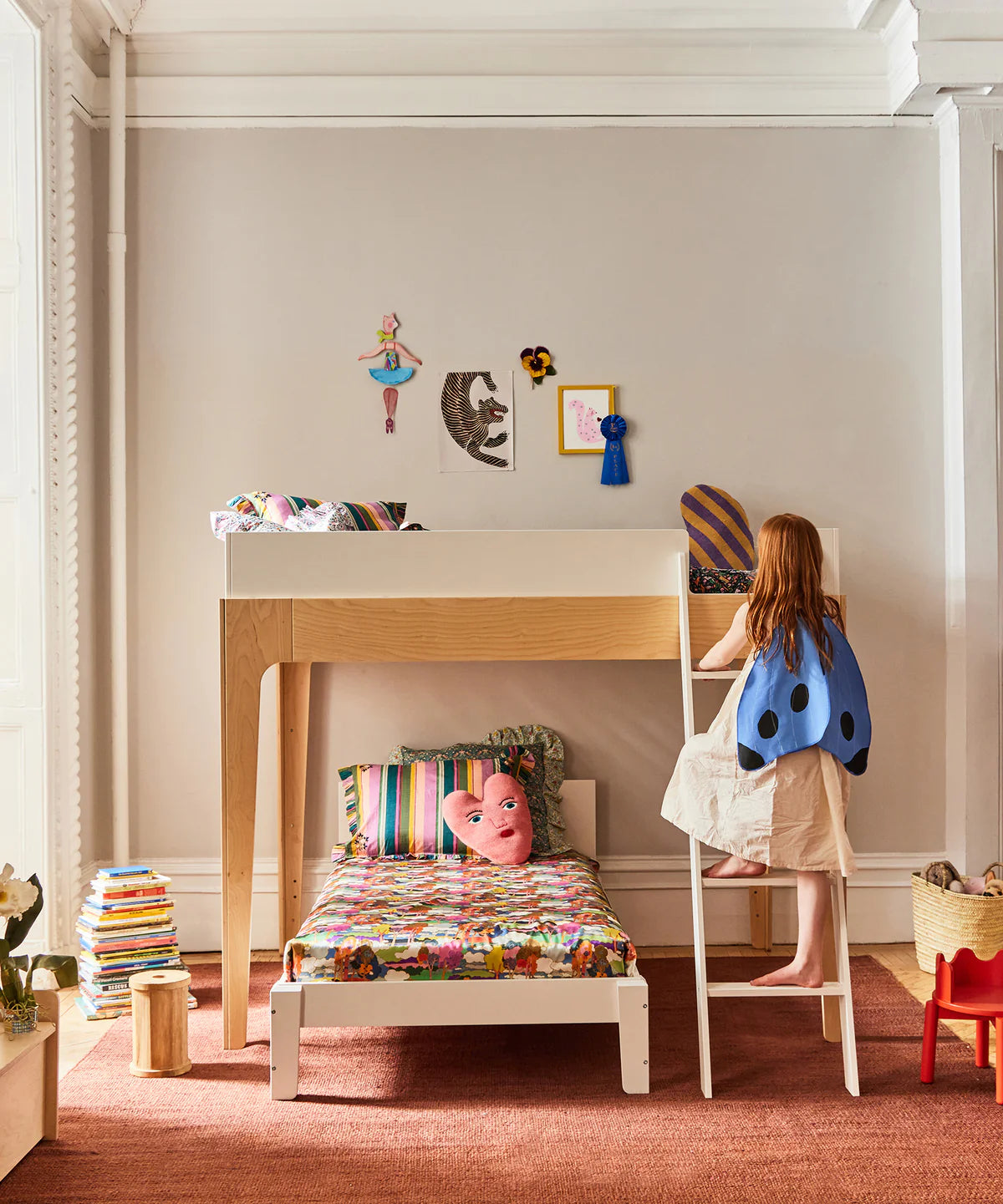 Perch Full Loft Bed - Birch