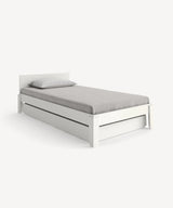 Perch Twin Bed - White