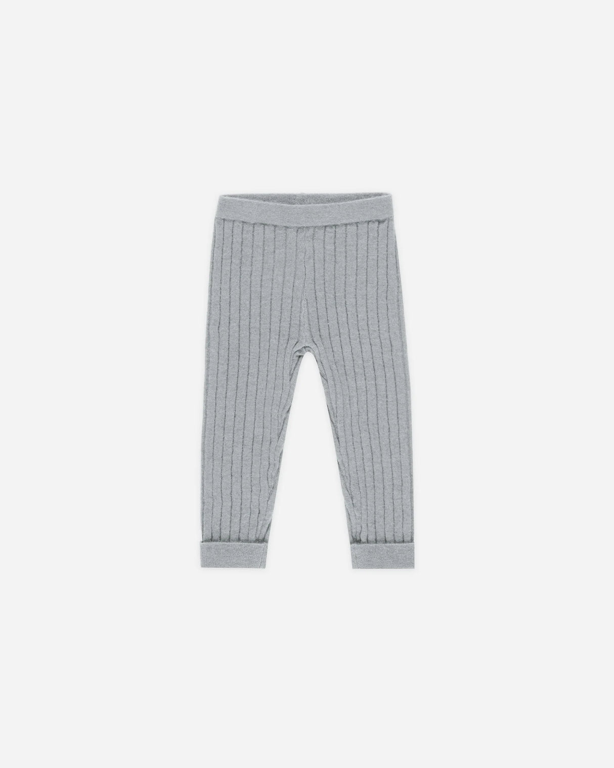 Cuffed Legging || Dusty Blue