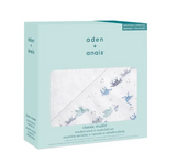 BOUTIQUE COTTON MUSLIN TOWEL + WASHCLOTH SET