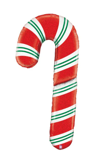 Xmas 60" Holographic Candy Cane