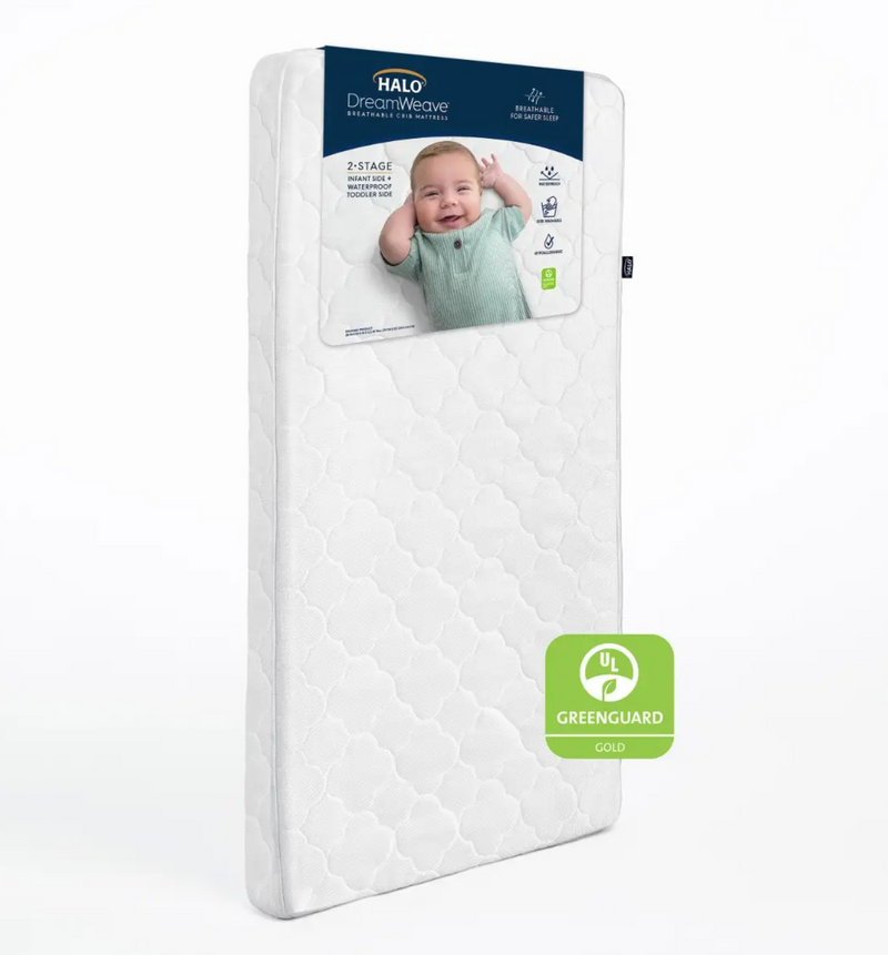 HALO DreamWeave Breathable Crib Mattress